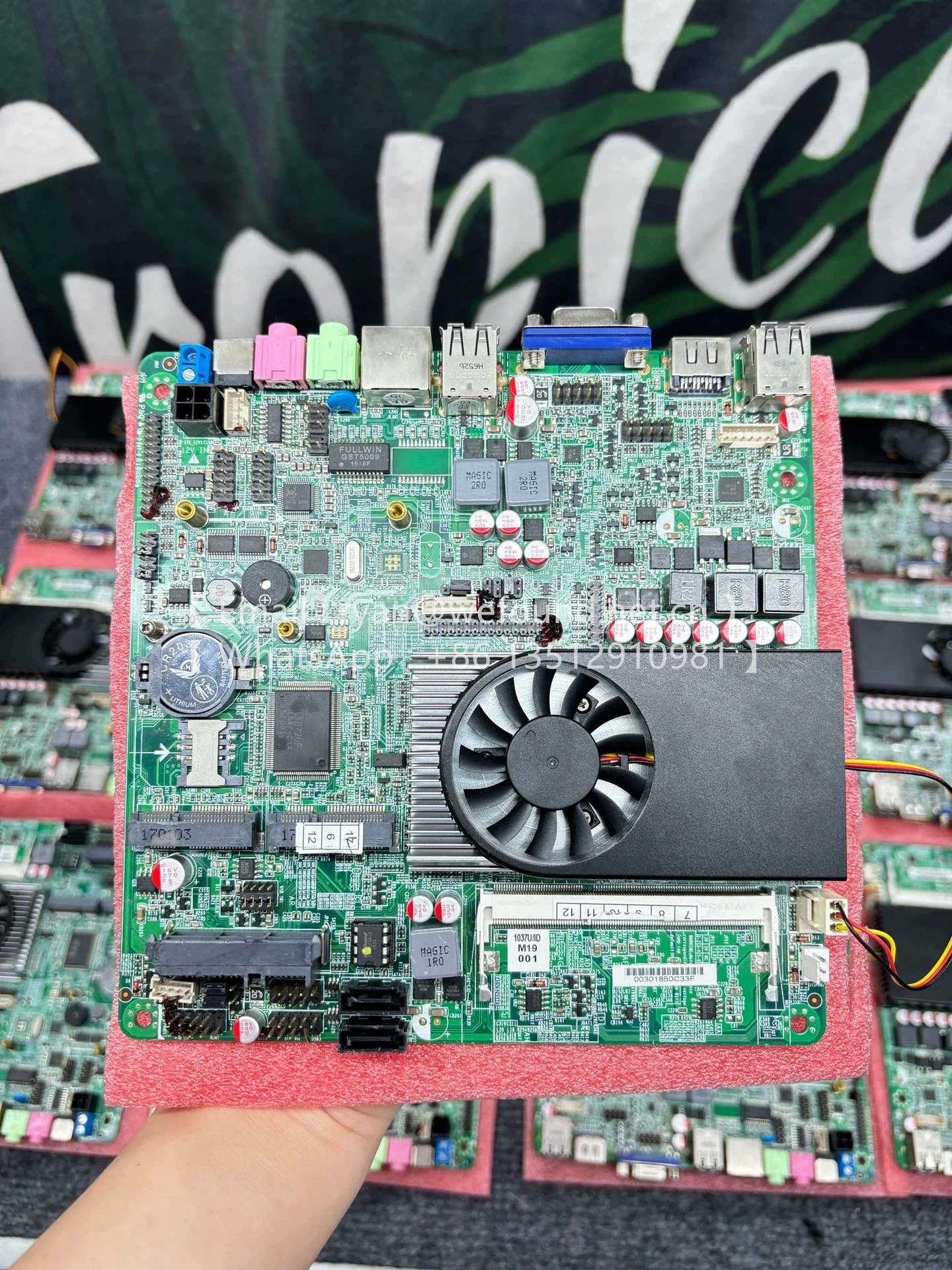 

ITX-M19 1037U board