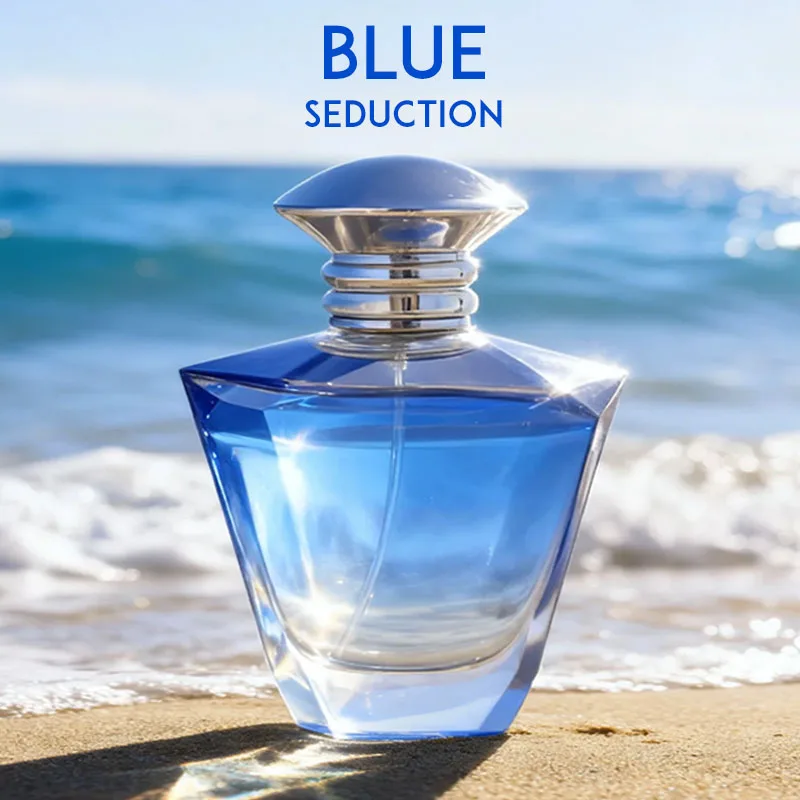 

AUMEKA Blue Seduction Perfume For Men Original Luxury Arabes Fougere Long Lasting EDT Fragrance Spray 50ml Man Gift Makeup