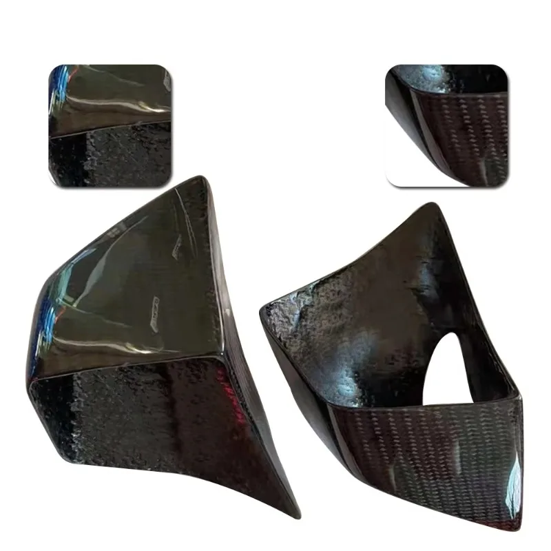 

2025 New Style Left Right Front High Quality 100% Carbon Fiber Motorcycle Fixed Wind Wing For CBR650R CBR 650R