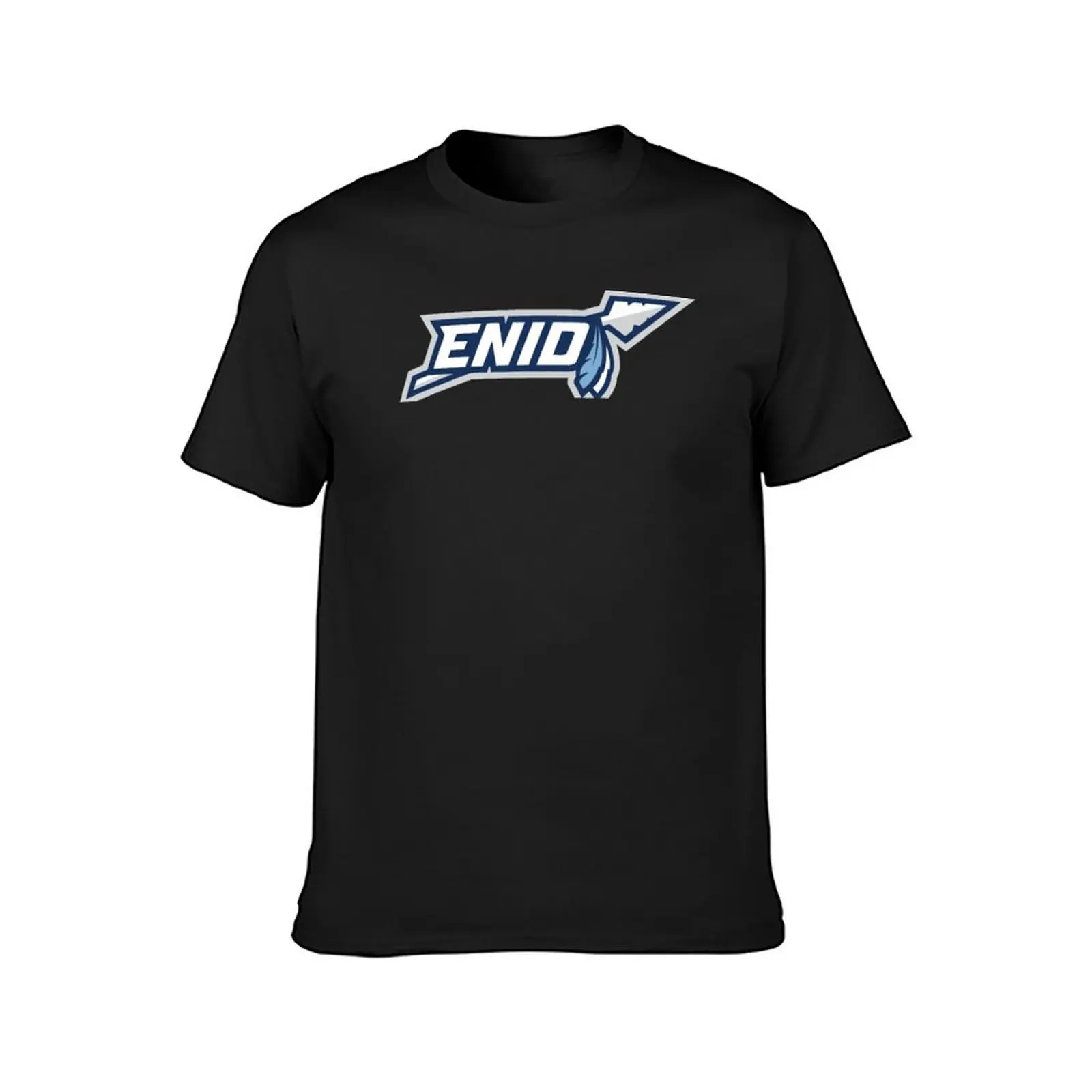 Enid with Spear Logo T-shirt oversized blacks plain mens tall t shirts