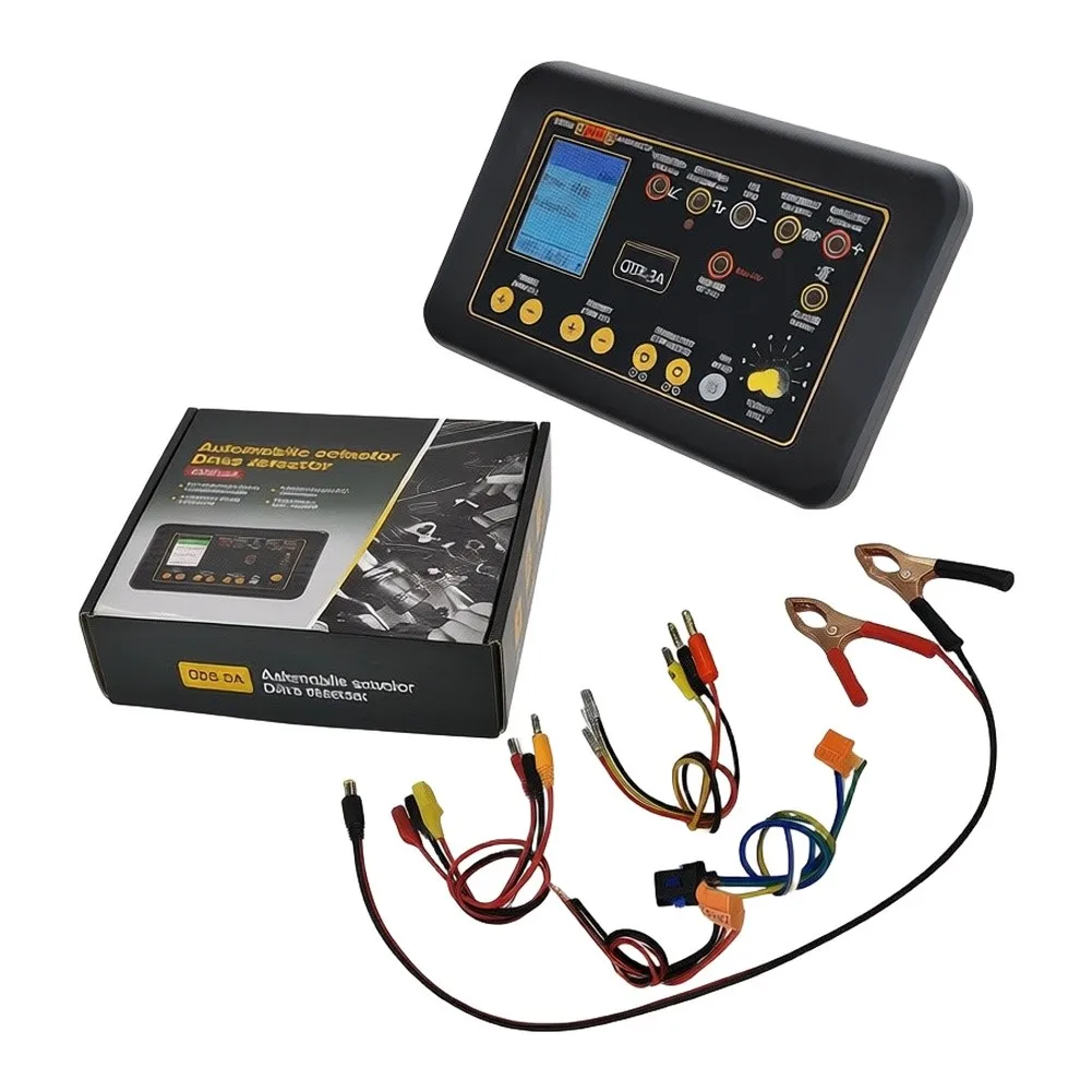 1Pc QDB-3A Automotive Ignition Coil Tester For PWM Stepper Motor Drive Fuel Injector Solenoid Valve Diagnostic Tool