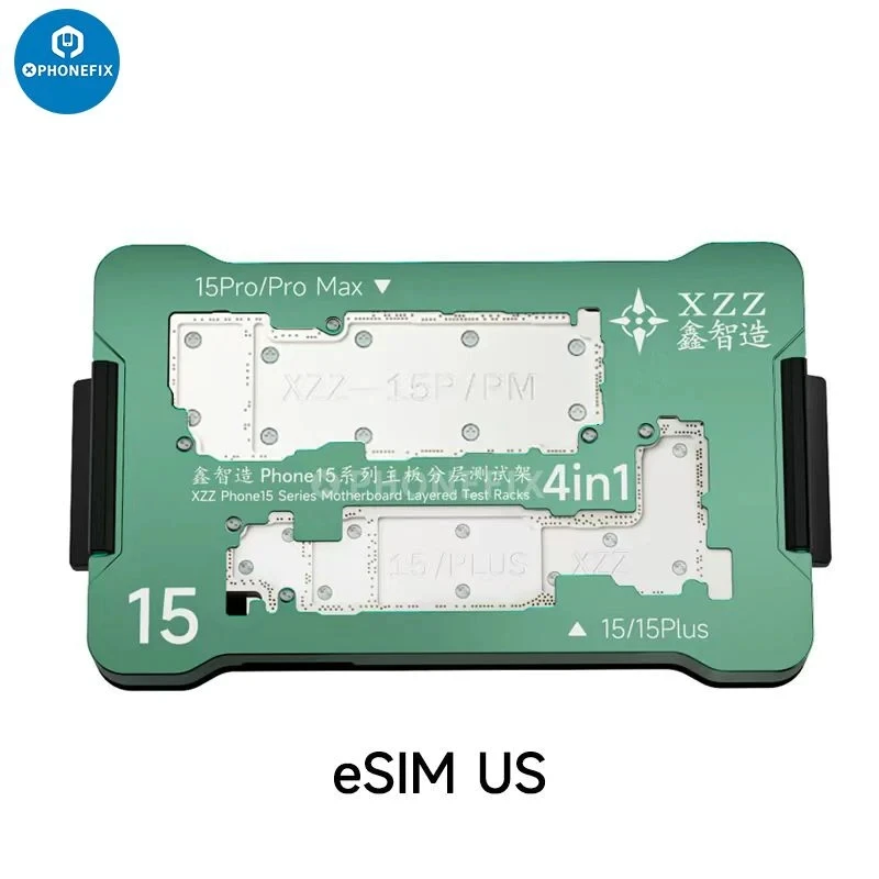 XZZ ISocket Motherboard Test Fixture Holder For iPhone X-15 Series Logic Board Middle Layer Radio Frequency Function Detection