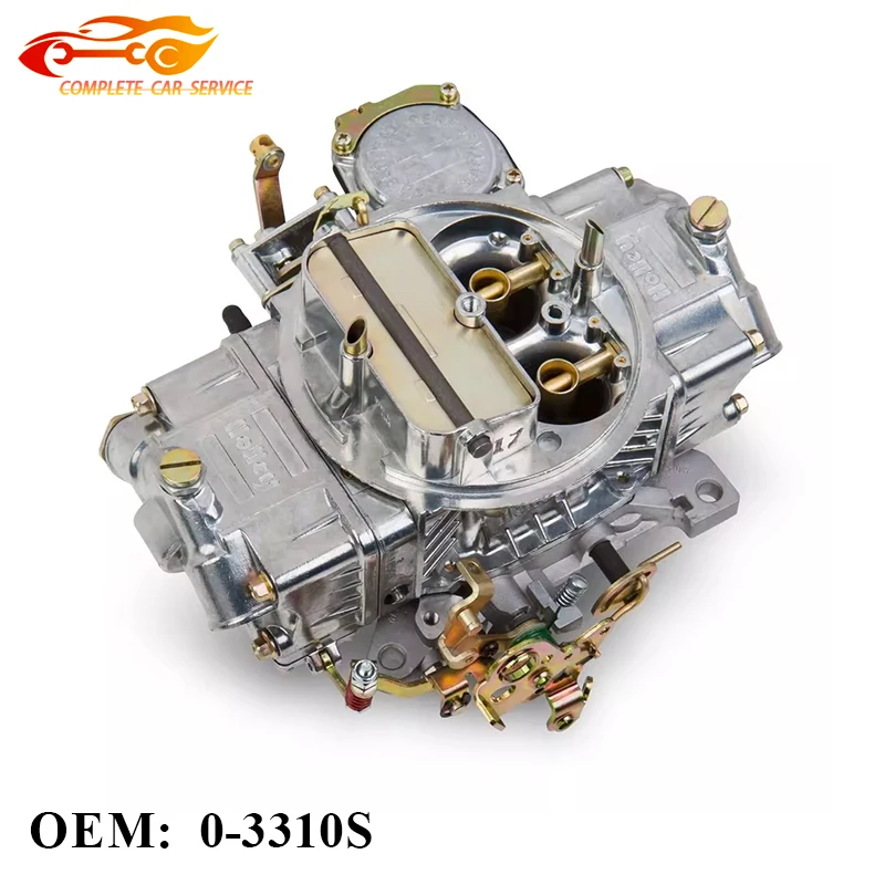 0-3310SHolley  Model4160Street Performance 750CFM Square Bore4-Barrel Vacuum Secondary Manual Choke  Brand New Carburetor 03310S