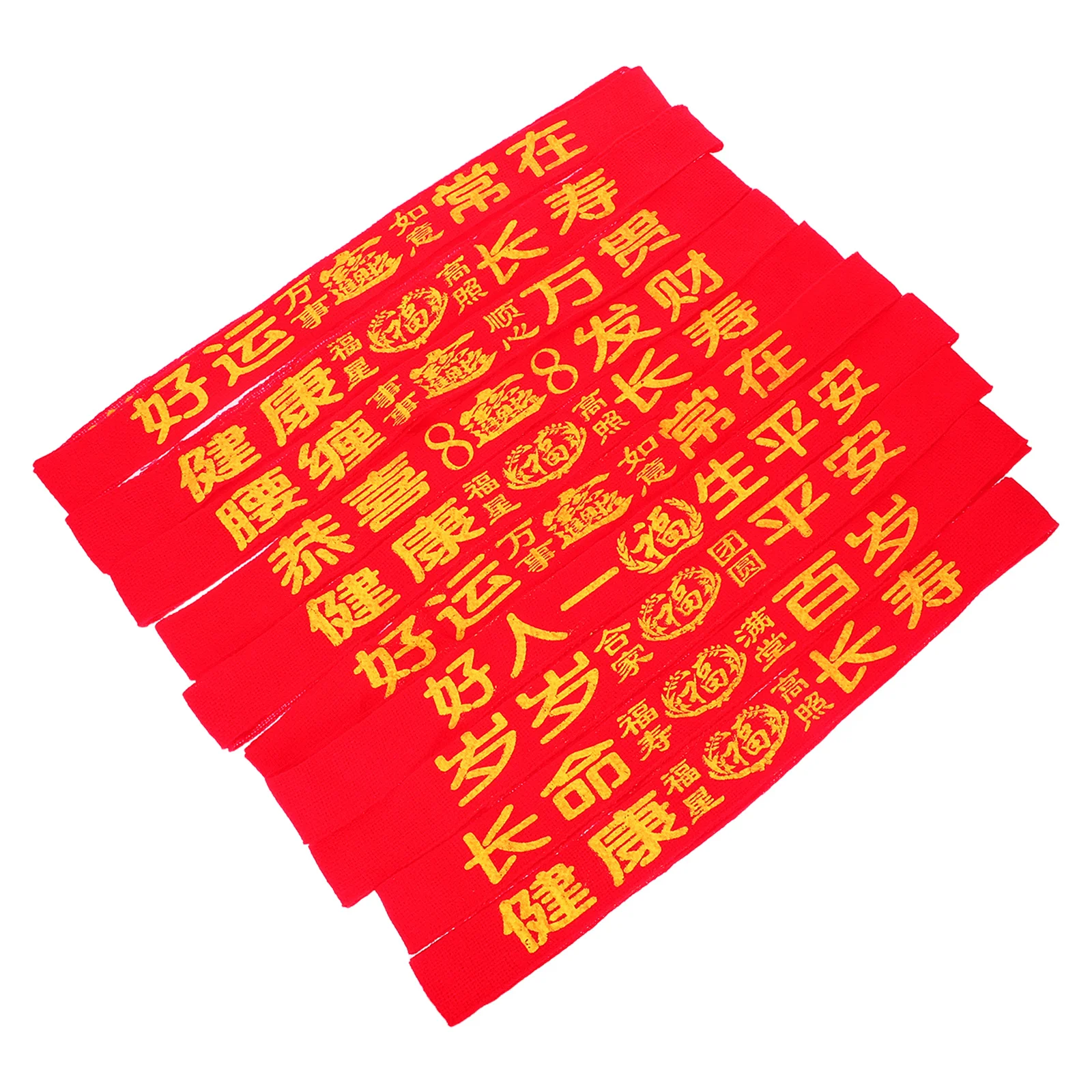 

20Pcs Good Luck Red Waist Belt Single Layer Woven Rope Lightweight Unisex Waistband for Dress Jeans Ribbon Belt