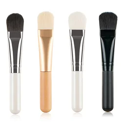 Face Mask Brush Foundation Applicator BB Cream Blender Concealer Brush Flat Soft Hair Skin Care Beauty Cosmetic Makeup Tools