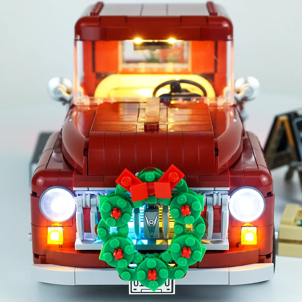 Geen Bouwstenen Lampverlichting Voor Pick-Up Truck 10290 Diy Speelgoed Cadeau Alleen Verlichtingsset