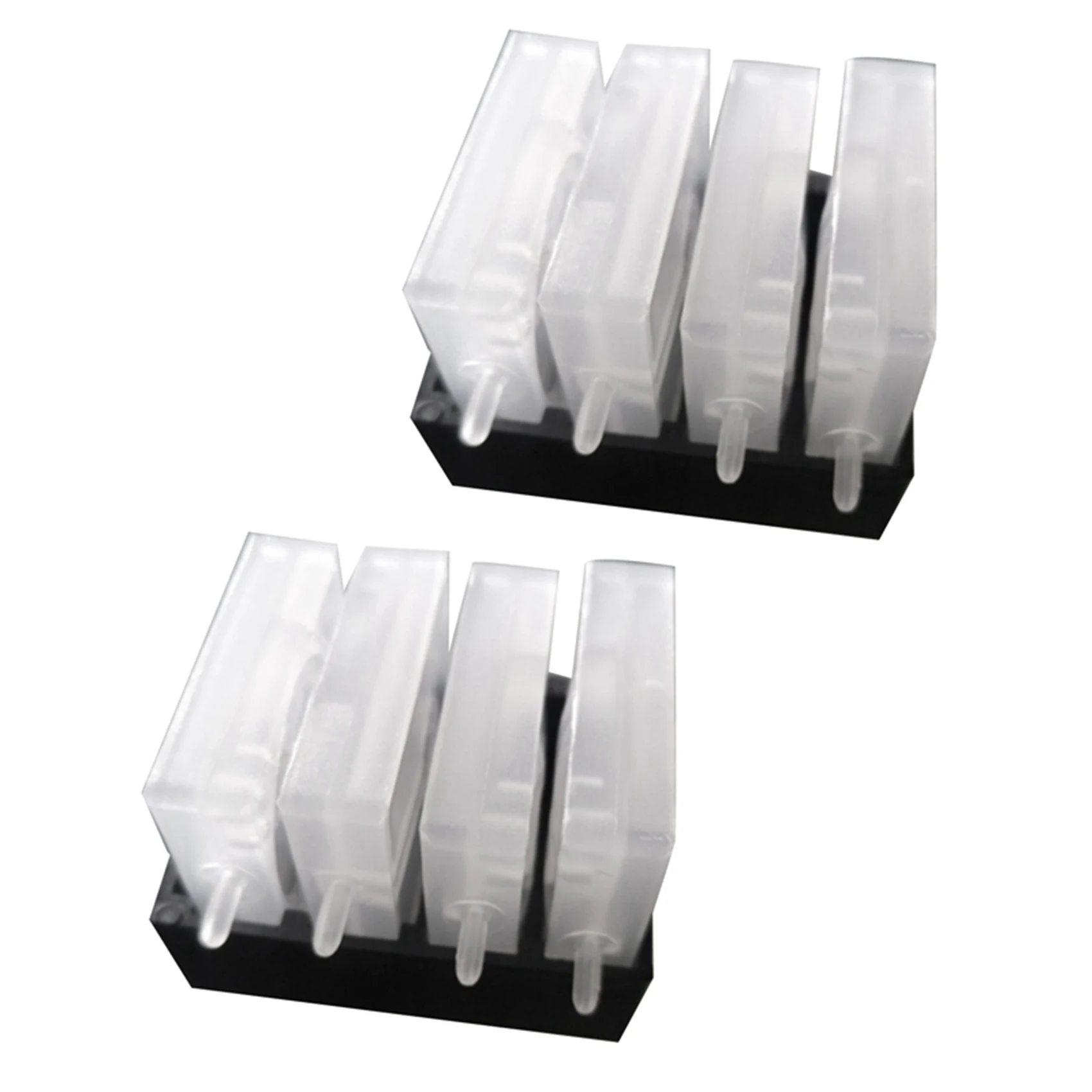2X One Way Valve Ink Damper Ink Control Valves 4 Color For Canon For Hp For Epson For Brother Inkjet Printer