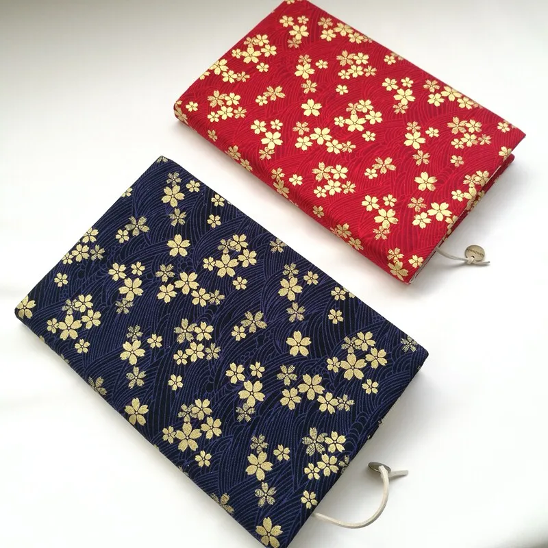 A5 Notebook Book Cover A6 Journal Book Sleeve Diary Hobo Protective Case Blue Cloth Book Skin Journal B Book