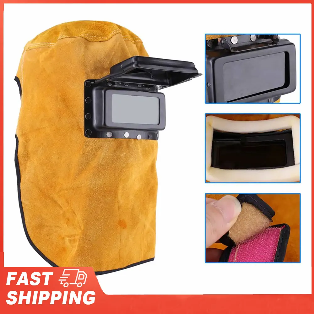

Good Quality Heat Resistant Breathable Welding Helmet Mask with Lens Breathable Welding Helmet Welding Helmet Tools