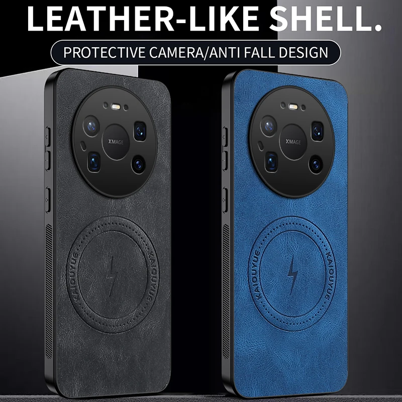 لهواوي ميت 80 برو ماكس 5 جرام الغطاء الخلفي الجلد يشعر للصدمات الهاتف بولي Leather حافظة جلدية لينة Fundas لهواوي ميت 80 برو ماكس #6