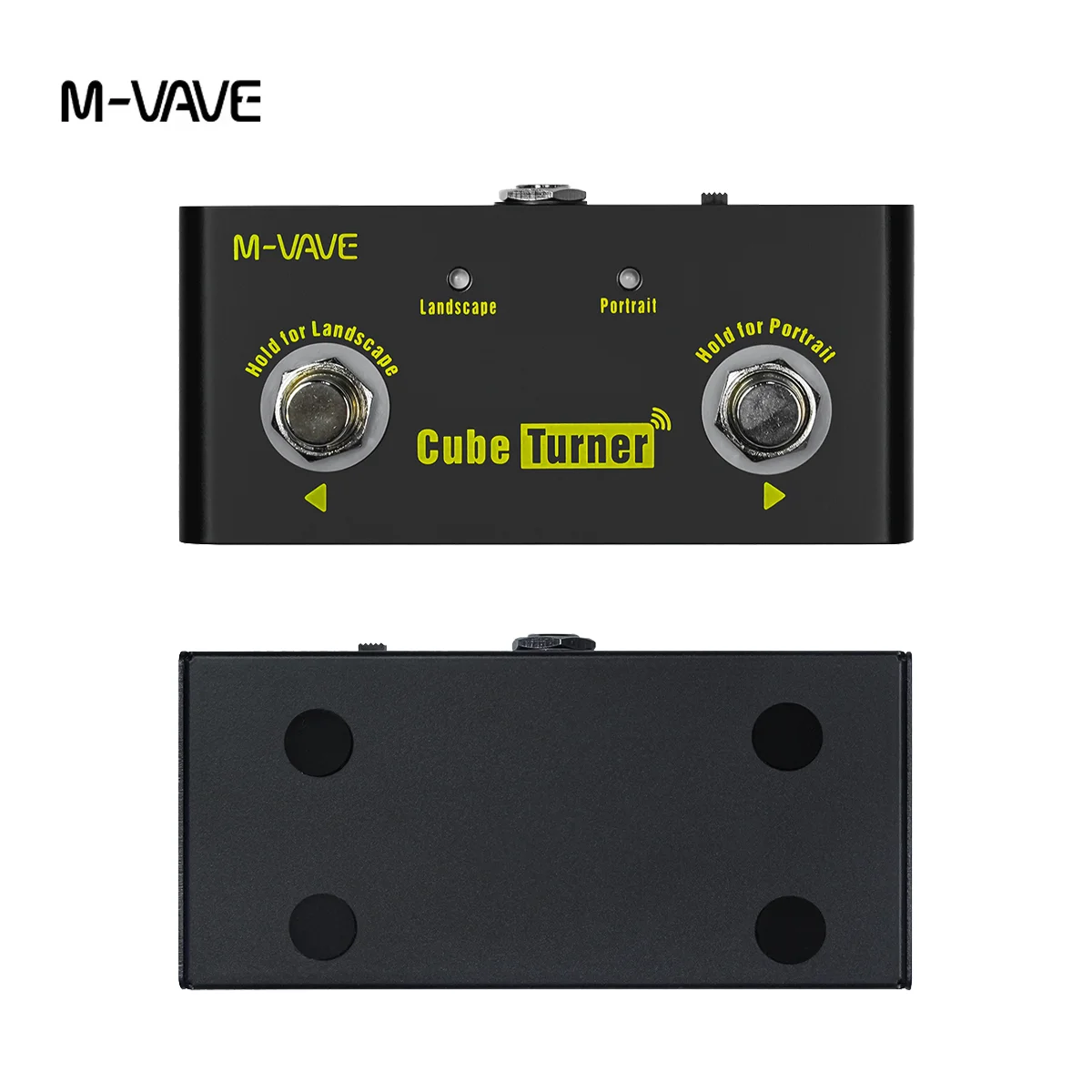 

M-VAVE Cube Turner Plus Wireless Bluetooth Page Turner Pedal, USB Rechargeable 7-Mode Foot Controller for Stage Performers