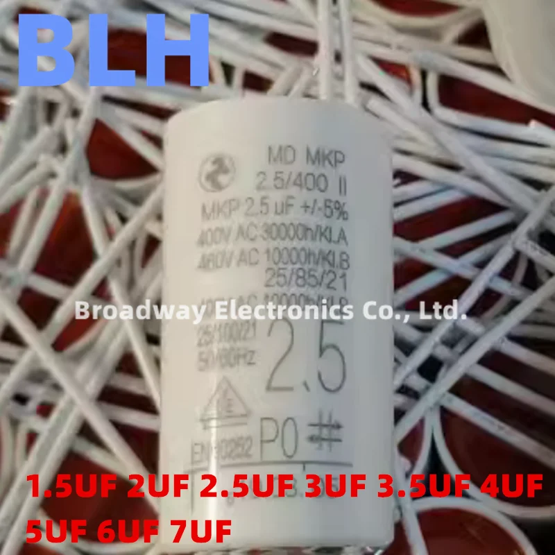 Motor Running Capacitor MD MKP 400VAC: De Beste Keuze voor Duurzame Elektrische Apparaten?