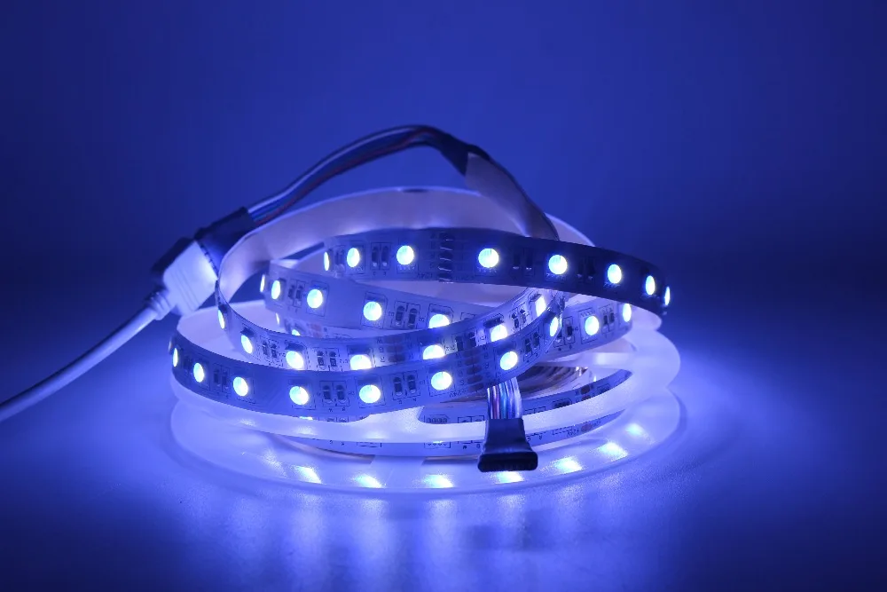 SMD5050 RGBW RGBWW 4 in 1 LED Strip 60 84 96 120 LEDs/M DC12V DC24V LED Chip IP20 IP65 Waterproof LED Tape Rope Ribbon Lighting