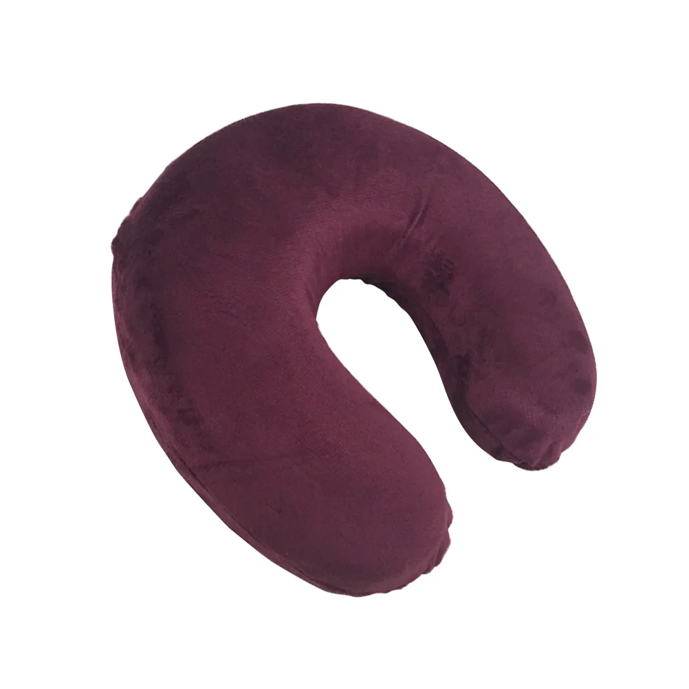 

Memory Foam U-Shaped Neck Cushion Wine Support Pillow Travel Office Home Comfortable Cervical Vertebra Fatigue Relief