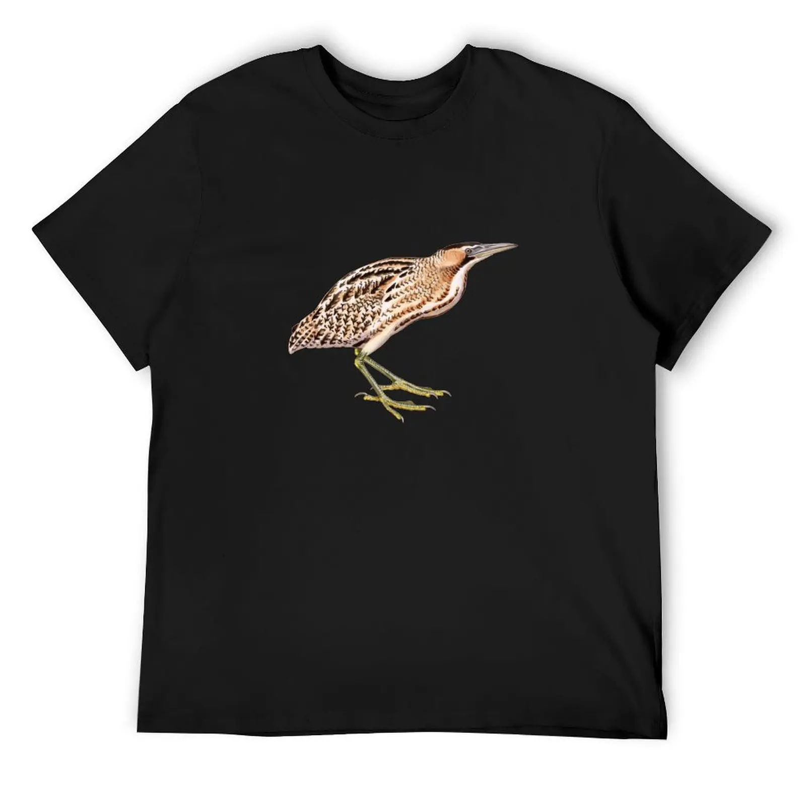 Eurasian Bittern T-Shirt graphics anime t shirts cute clothes Men's clothing