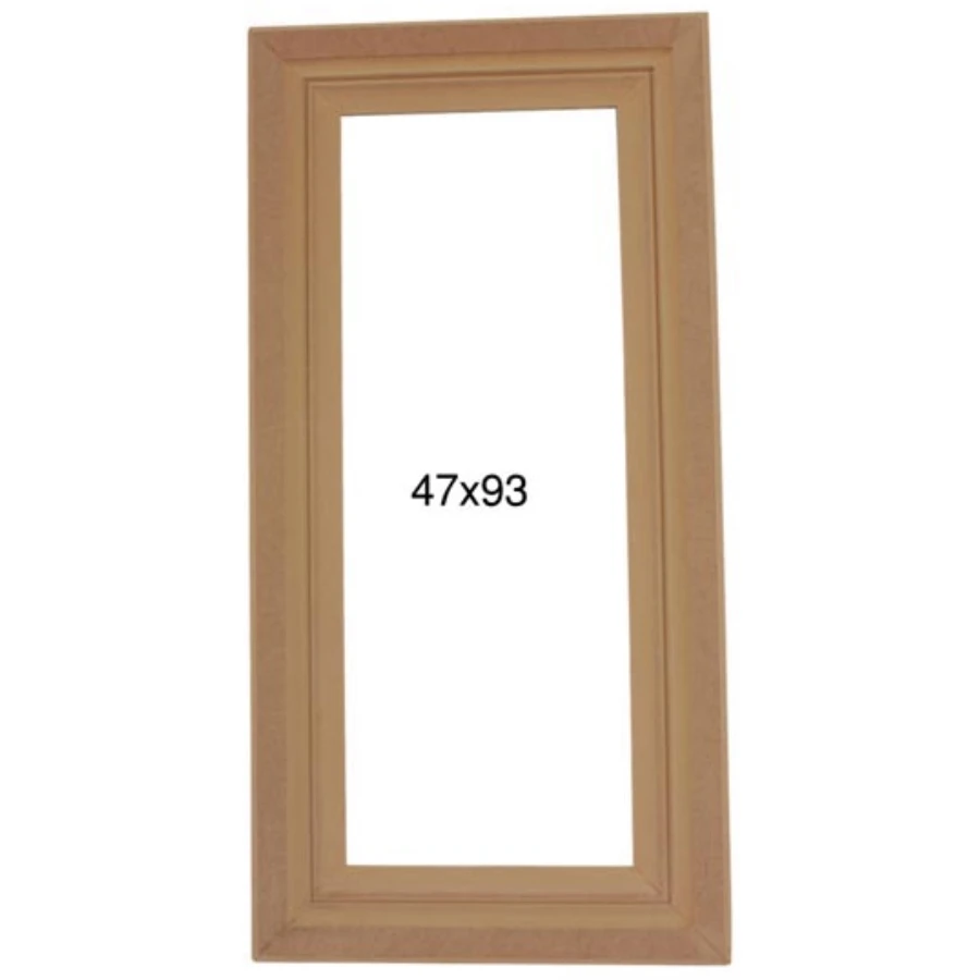 AY176 mirror frame, raw wood Mdf frame