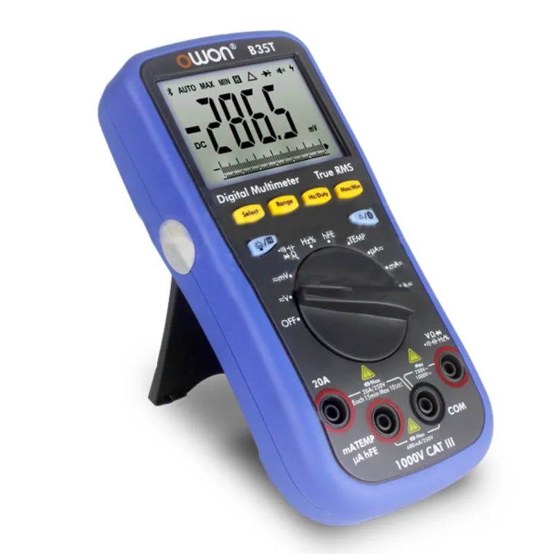 OWON 3(5/6) كامل B35T T-RMS متعدد متوافق مع بلوتوث Android Apple Datalogger + DMM