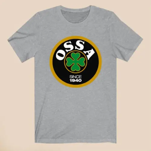 Ossa Motorcycles Men's Gray T-Shirt Size S-3XL