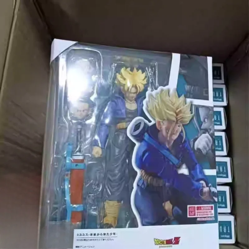 

SHF Trunks From The Future Young Boy Super Saiyan Dragon Ball Boxed Action Figure Collectible