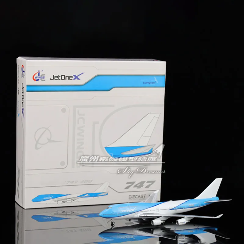 

JCWINGS Die Cast 1:400 Scale LH4284 LH4284A JetOnex B747-400 VQ-BWM Domestic Alloy Aircraft Model Airplane Collection Toy Gift