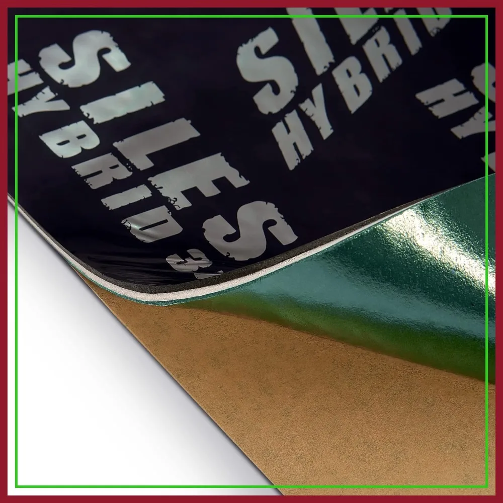 

3in1 200 mil 25 sqft Car Sound Deadening Mat - Butyl Automotive Noise Insulation & Vibration Dampening