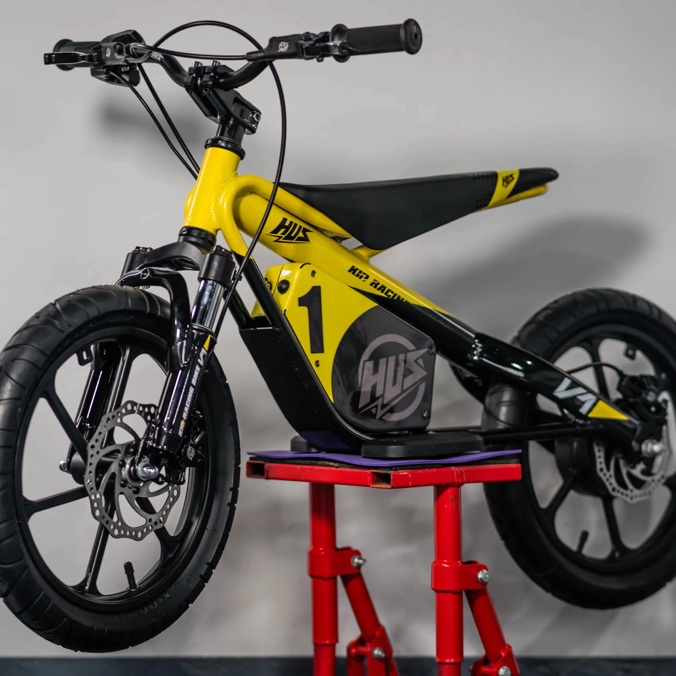 دراجة أطفال 2025 دراجة سباق كهربائية للأطفال 653 وات جودة عالية وسريعة دراجة أطفال ترابية على الطرق الوعرة 12 16 18 20 بوصة دراجة كهربائية بإطارات #4