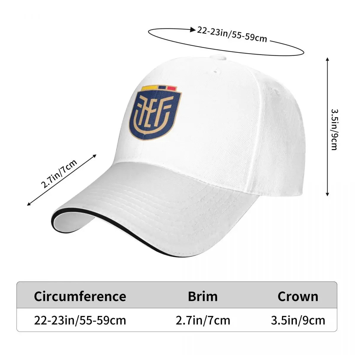 La Tri - Selección de fútbol de Ecuador Baseball Cap hats baseball cap custom cap sun hat for children mens Women\'s