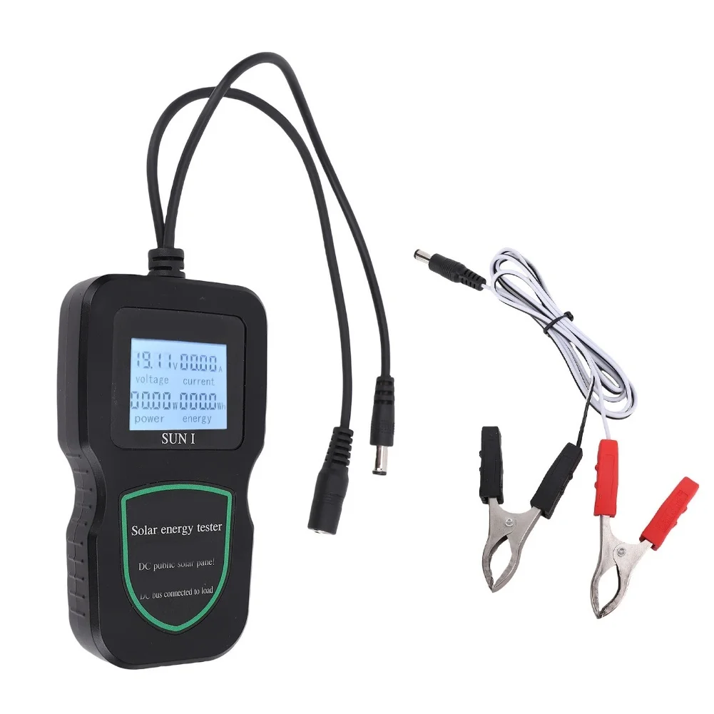 Compact Solar Tester Photovoltaic Multimeter Outdoor Solar Testing Efficient Solar Panel Testing Lightweight Field Tool