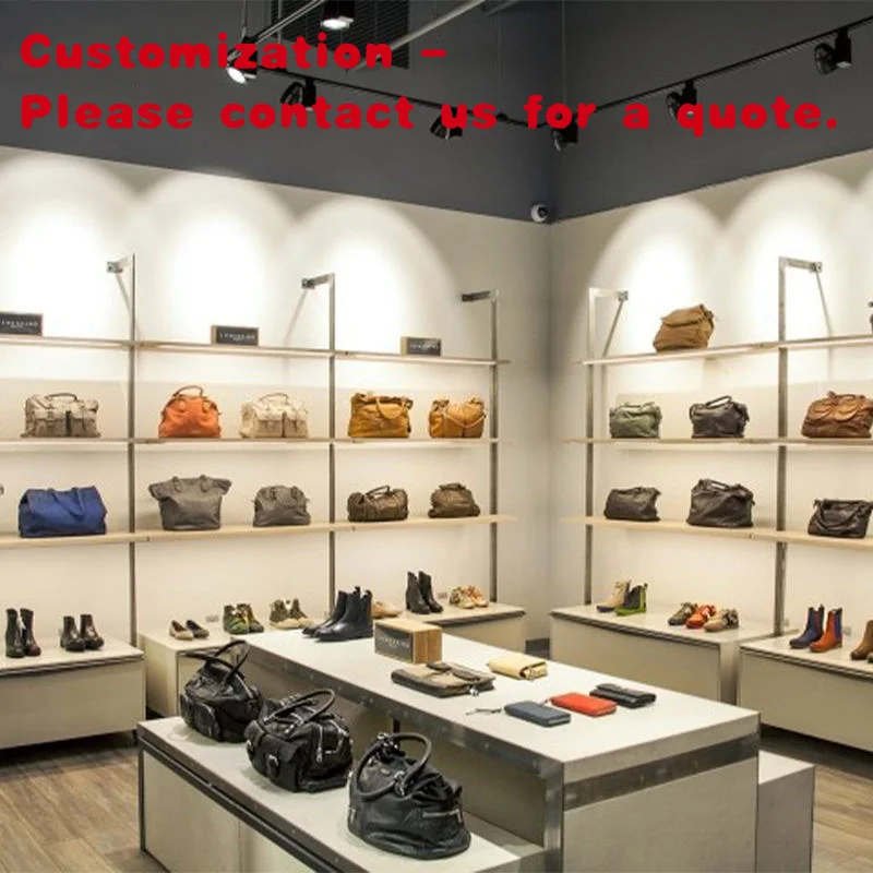 

custom.Shopping Mall Bag Shop Kiosk Interior Design Muebles De Tienda Customized Handbag Display Stand Furniture