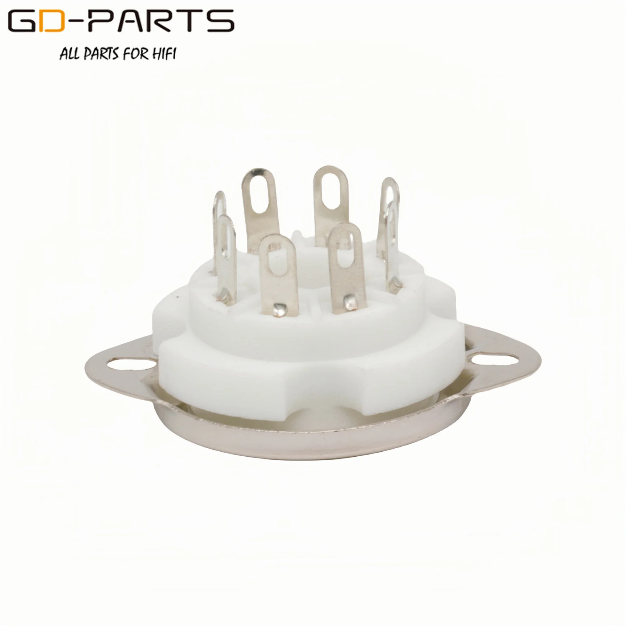 8-контактный K8A восьмеричная керамическая трубка, цоколь клапана для EL34 KT88 6V6 6SL7 5AR4 6L6, винтажный аудиоусилитель, крепление на шасси «сделай сам»