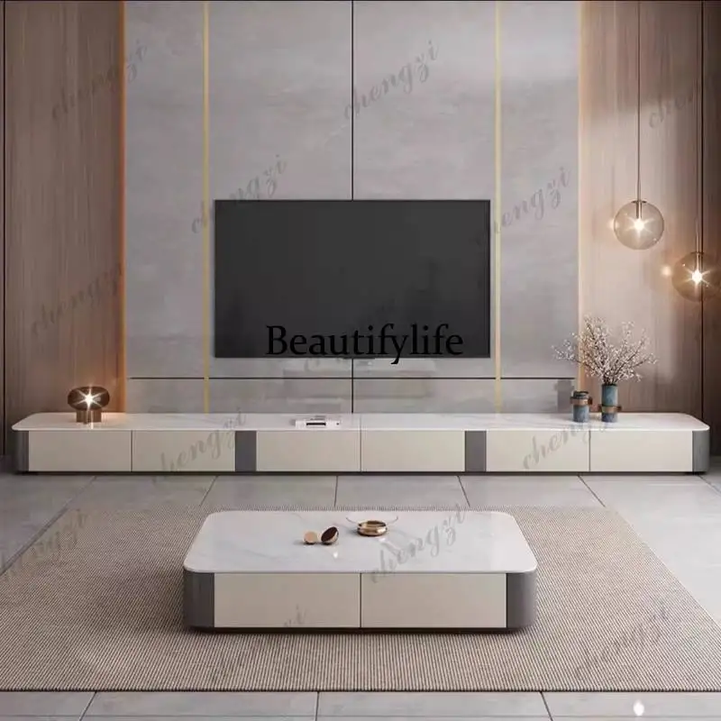 PPP  Hiding Simple Tv Cabinet Minimalist European Storage Modern Tv Cabinet Vintage Nordic Small Muebles Para