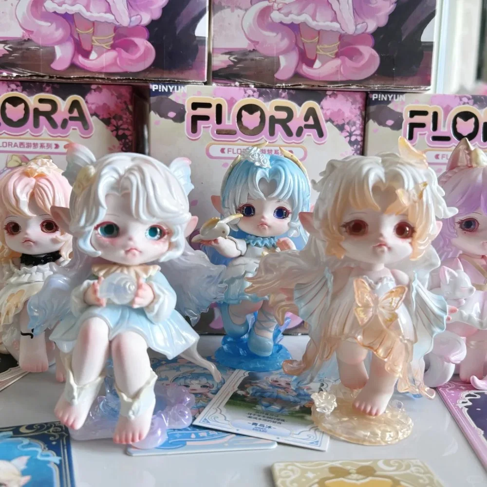 

Flora Journey To The West Dream Blind Box Cute Ornaments Mystery Box Doll Accessories Collectible Surprise Gifts