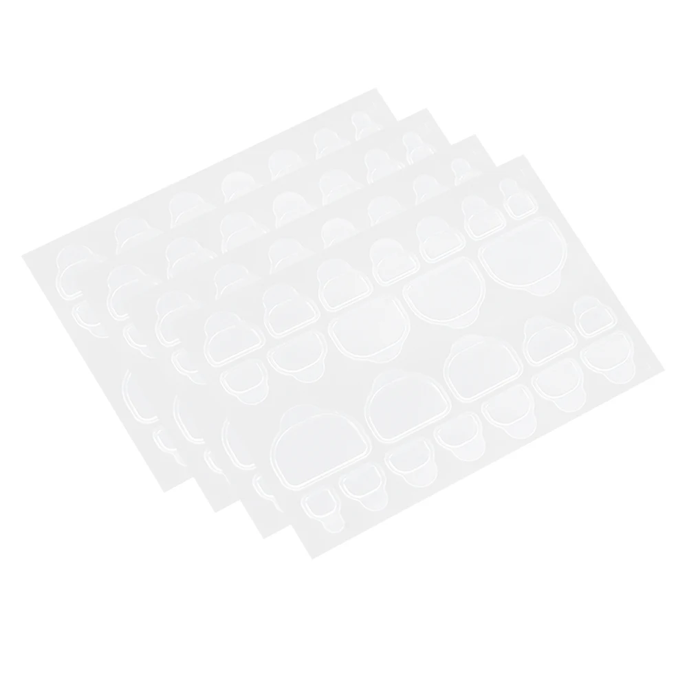 

Transparent Tips Double Sided Glue Stickers For Fake Toenails Manicure Tools Strong Adhesive Non Toxic Nail Tabs Easy Fit