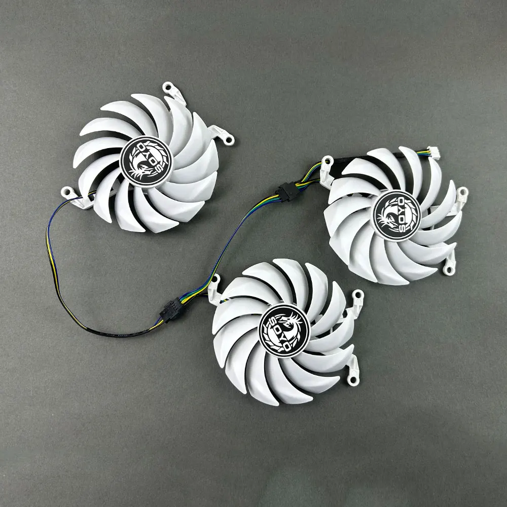 Cooling Fan 90mm 4PIN RTX3060TI GPU FANS For MLLSE SOYO GeForce RTX 3060 Ti 8G RTX3070 3080 Graphics Card Fan