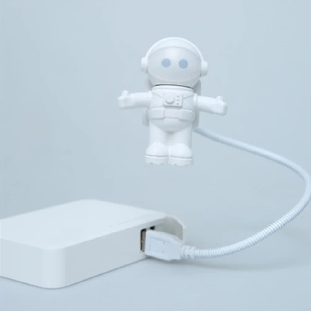 Flexible Spaceman Astronaut USB Lamp Eye Protection Bedside Light for Computer Study Night Lamp USB LED Light Beside Lights