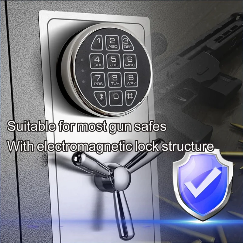 Digital Keypad Lock substituição, Chrome, eletrônico
