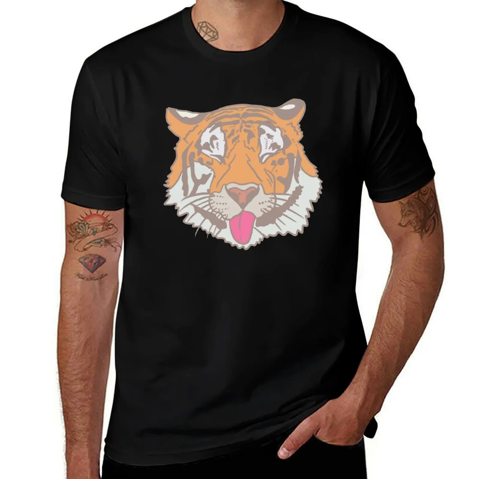 Tiger Boop T-Shirt plus sizes man clothes outfits for men