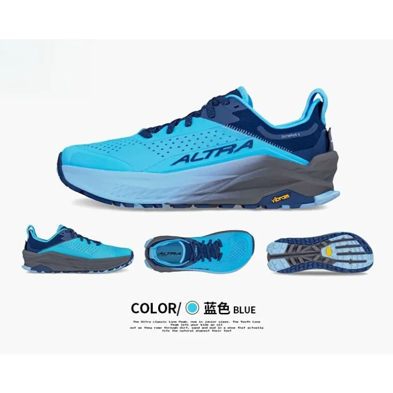 أحذية ALTRA OLYMPUS 6.0 Trail للجري والمشي لمسافات طويلة - أحذية المشي لمسافات طويلة في الهواء الطلق غير قابلة للانزلاق ومقاومة للاهتراء