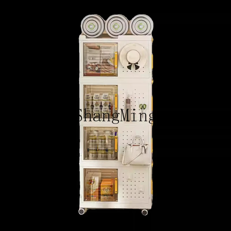 

ZYY free installation bay window storage cabinet desk locker household floor bookshelf simple bedside finishing