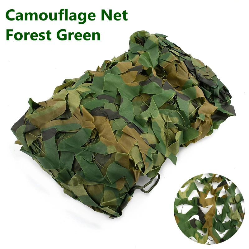 

Forest Green Outdoor Camouflage Shading Net Tent Shade Party Camping Sun Shelter Desert Jungle Swimming Pool Net Sunscreen