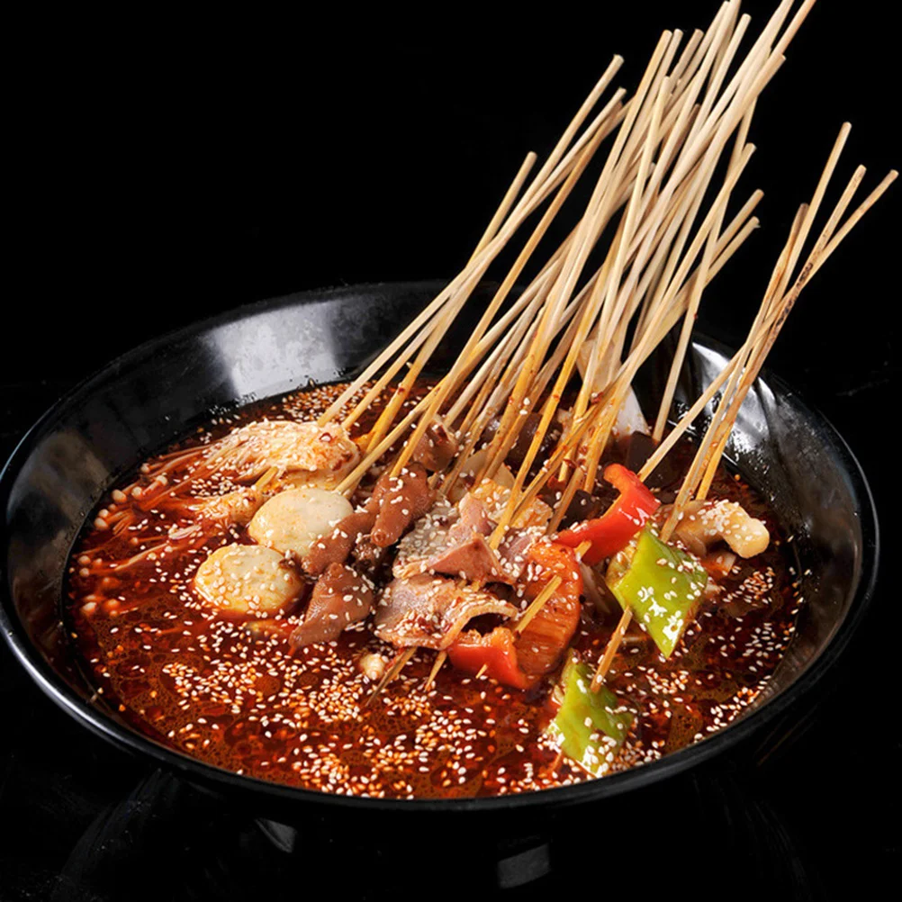 

200 шт. 0,3X25 см бамбуковые шампуры пищевые одноразовые палочки для обжарки для барбекю, общественного питания, вечеринки, деревянные шампуры, кухонные барные инструменты