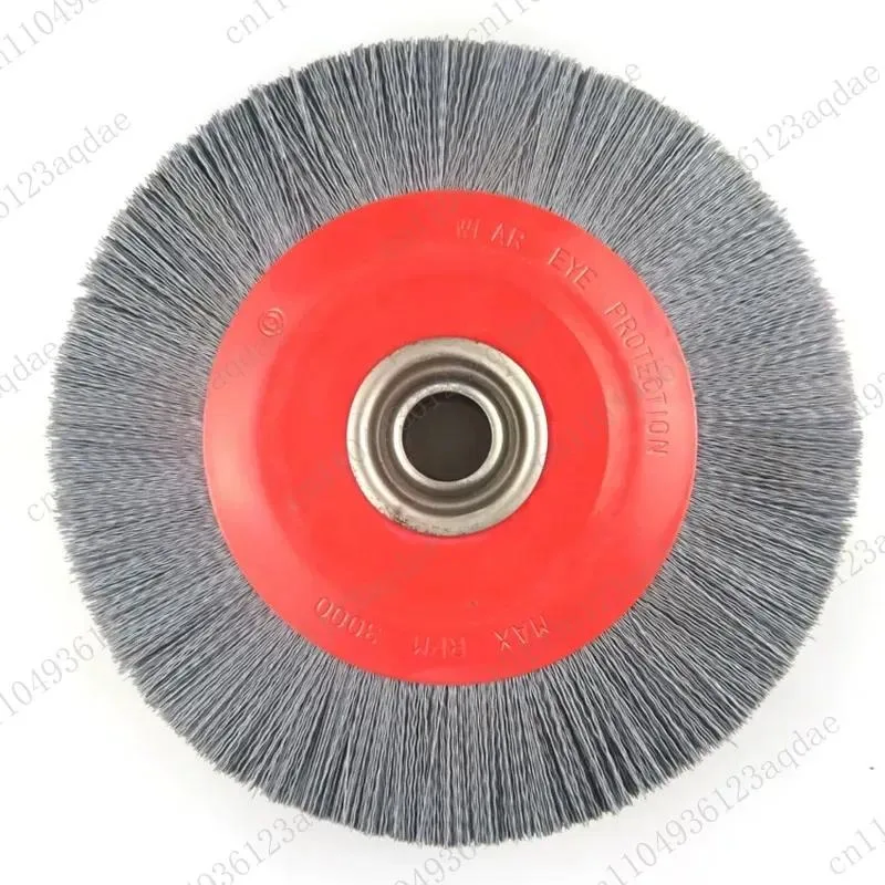 Abrasive Wire Wheel, Grinding Wheel Brush, Garden Plate Brush, Grinding Wire Hitting Wood  Steel Wire Brush,