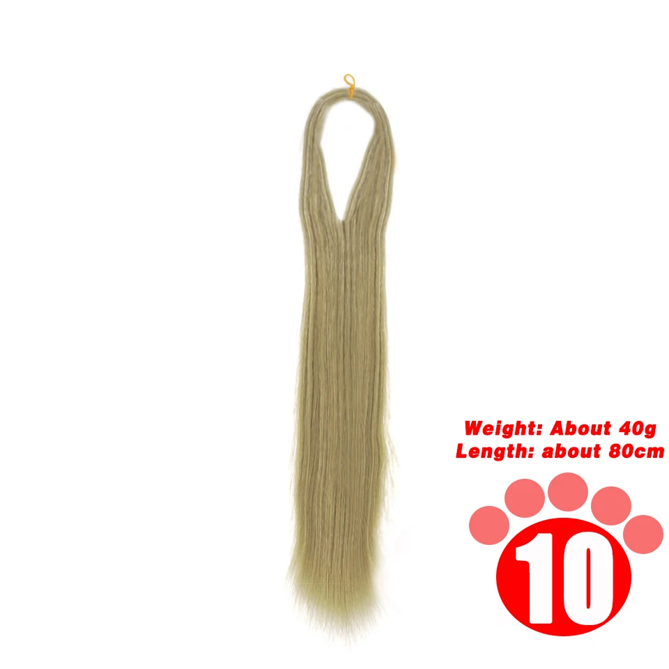 80CM 1/3 1/4 1/6 SD Doll Hair Accessories Salon Ob Heat Resistant Doll Wig Hair Hand Woven Modified DIY Hair Grafting Hair