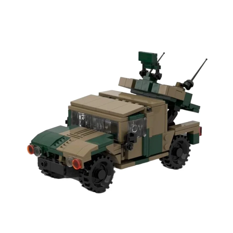 QWERTMissile Launch Vehicle Model MOC Building Bricks War Equipment Modular Technology Gifts Holiday Assemble Children Toys Suit