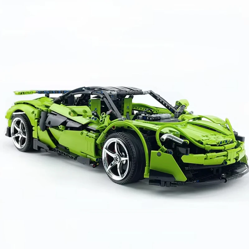 فريد MOC التقنية طبعة محدودة Hypercar 1:8 نموذج اللبنات الطوب لتقوم بها بنفسك لغز لعبة هدايا عيد الميلاد مكتب Orn
