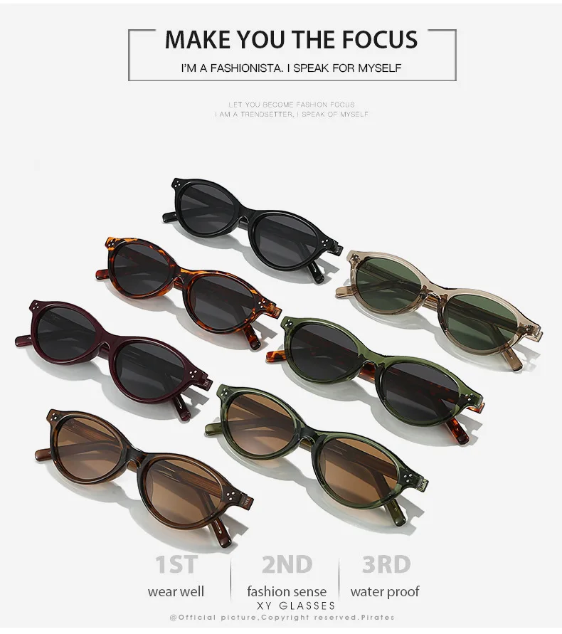 Neue Retro Kleine Sonnenbrille Frauen Polarisierte Fahren Gläser Marke Designer TAC Casual Shades Cat Eye Stile – Detail 3