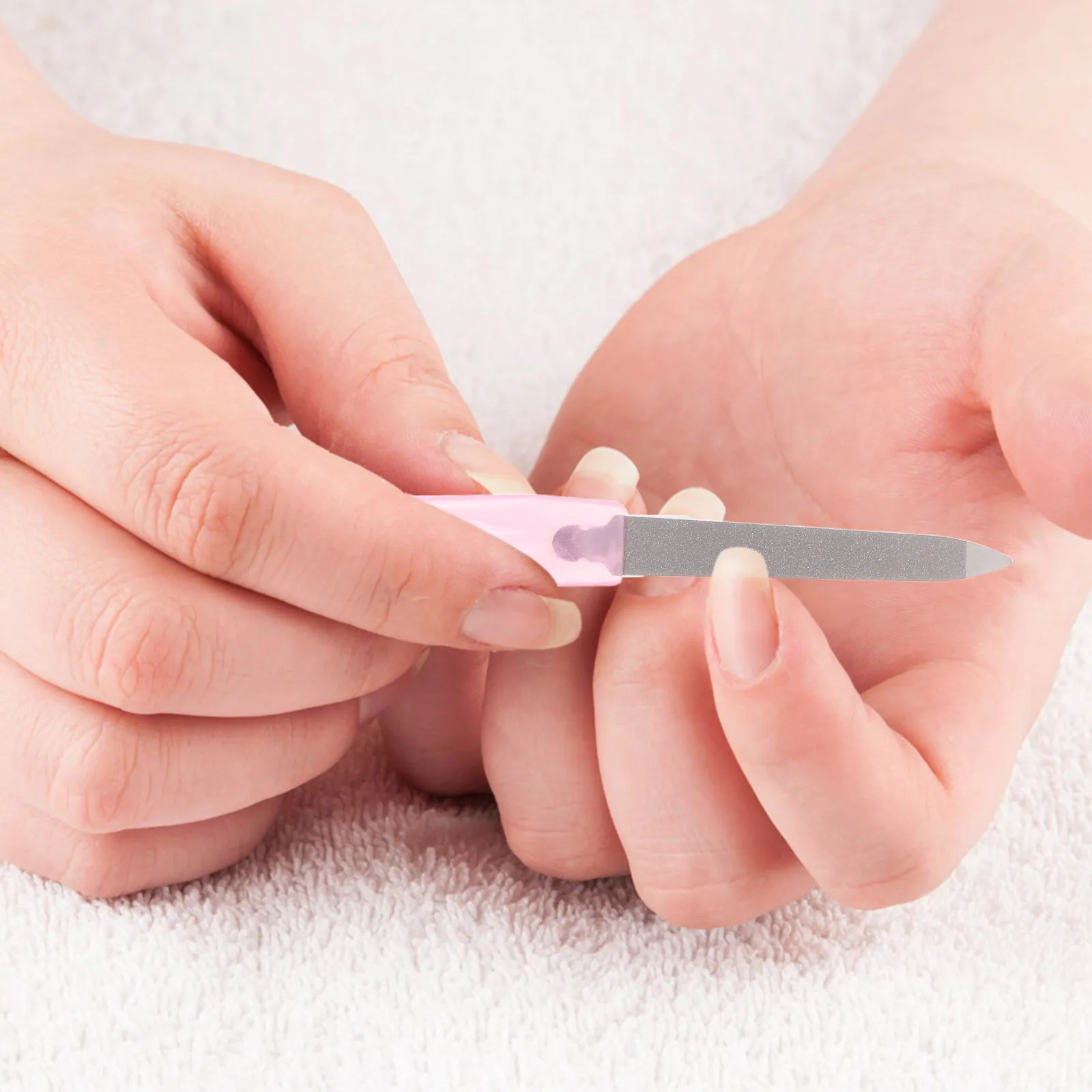 

Набор из 48 шт. двусторонних пилок-буфиров для ногтей из нержавеющей стали: для натуральных ногтей, гладкой поверхности, удаления шероховатости, металлические маникюрные инструменты