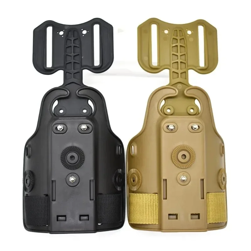 Adjustable Position Leg Fixing Carrier Board Two Ways To Install  Anti-slip Binding Strap Design Durable Outdoor Accessory