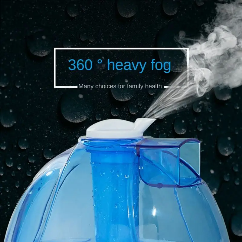 [AT52] Cool Mist Air Humidifier 2.5L Quiet Ultrasonic Humidifiers for Bedroom & Large Room-Adjustable-360° Rotation US Plug A