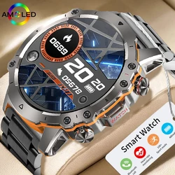 Gejian Relógio Inteligente Masculino, Smartwatch Chamado Bluetooth, 360 AMOLED HD Screen, Relógio Esportivo de Moda, Novo Smartband, 2023